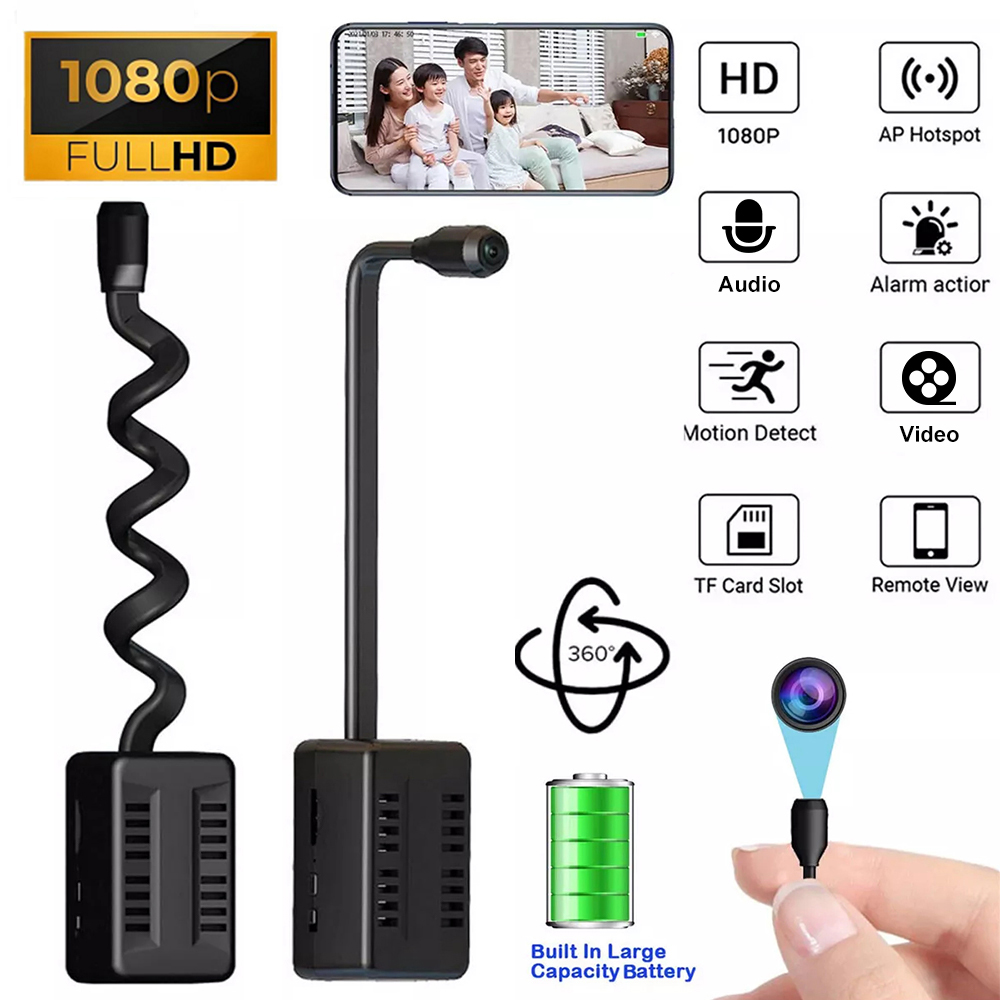 HD 1080P ミニカメラモーション検出 WiFi カメラ - Home Security La のレビューと価格