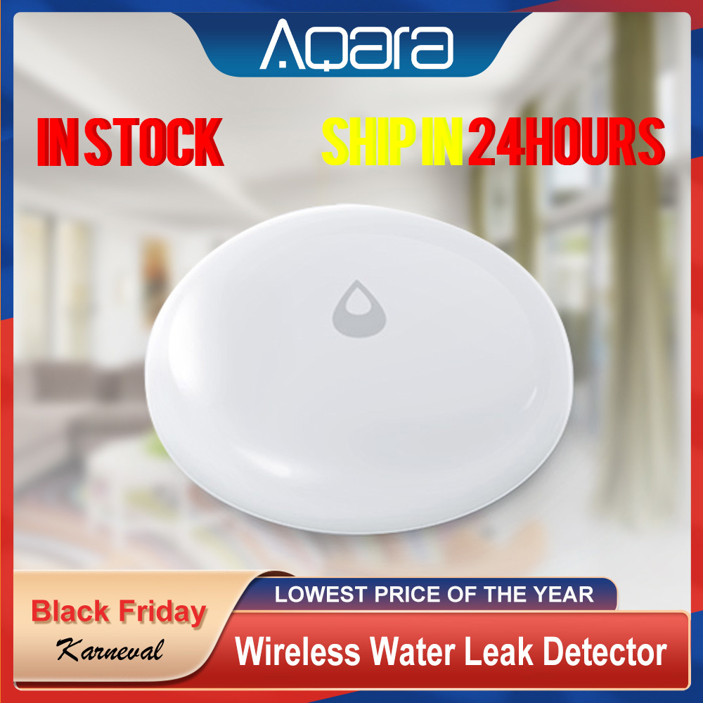 Aqara-防水漏水センサー,家庭用リモコン,アラーム,Xi - Home Security Xiaomi のレビューと価格