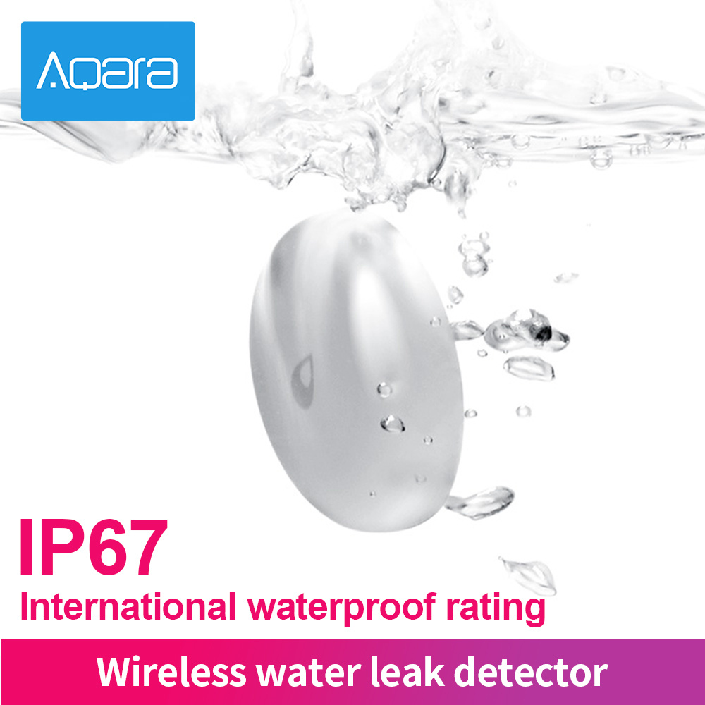 Aqara-防水漏水センサー,家庭用リモコン,アラーム,Xi - Home Security Xiaomi のレビューと価格