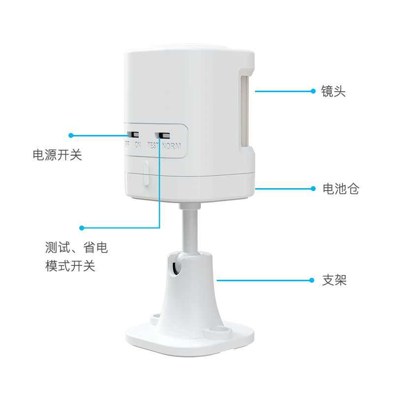 P20 抗ペット PIR モーションセンサーワイヤレス赤外線 - Home Security Battery のレビューと価格