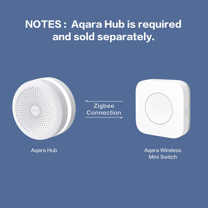 Aqara センサー スマート ワイヤレス ミニ スイッチ  - Home Security Xiaomi のレビューと価格